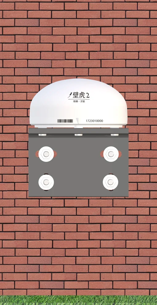 RT-1070通过金属L型支架固定在墙面